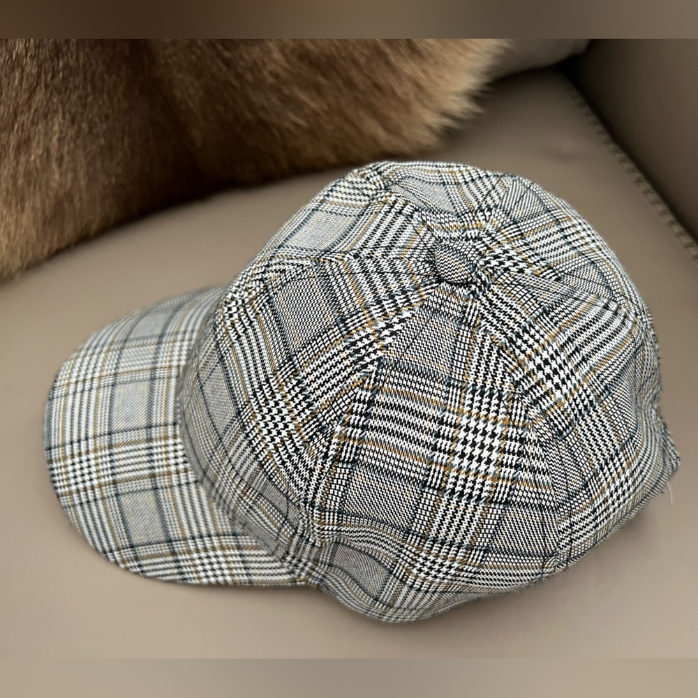 New Zara Check Cap - Picture 4 of 7